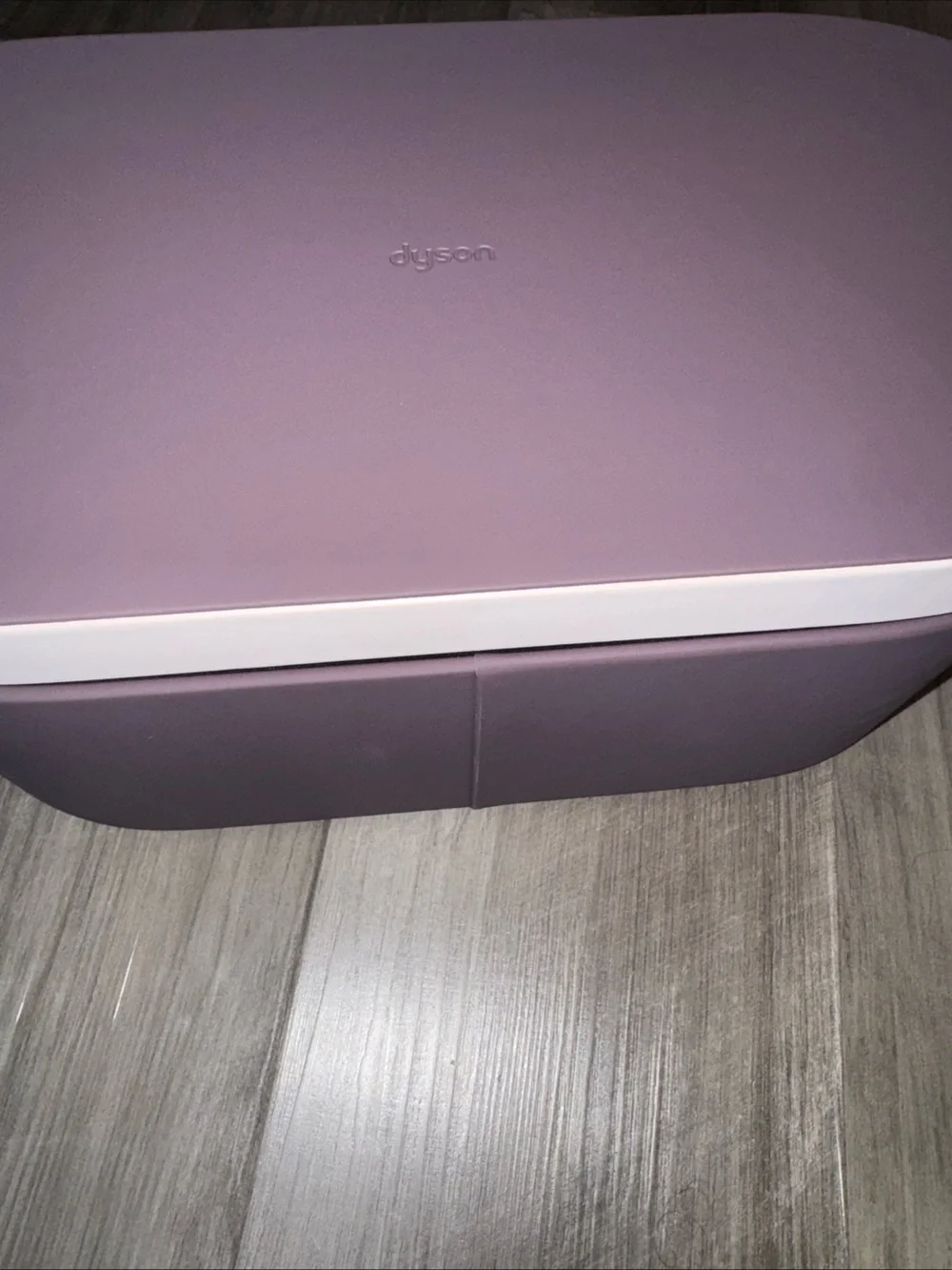 Dyson Airwrap i.d. multi-styler strawberry bronze/ blush pink used with case